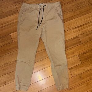 Men's AMERICAN EAGLE khaki jogger Pants-sz. M